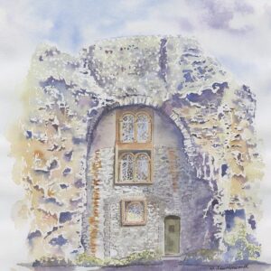 West Front Ruins
